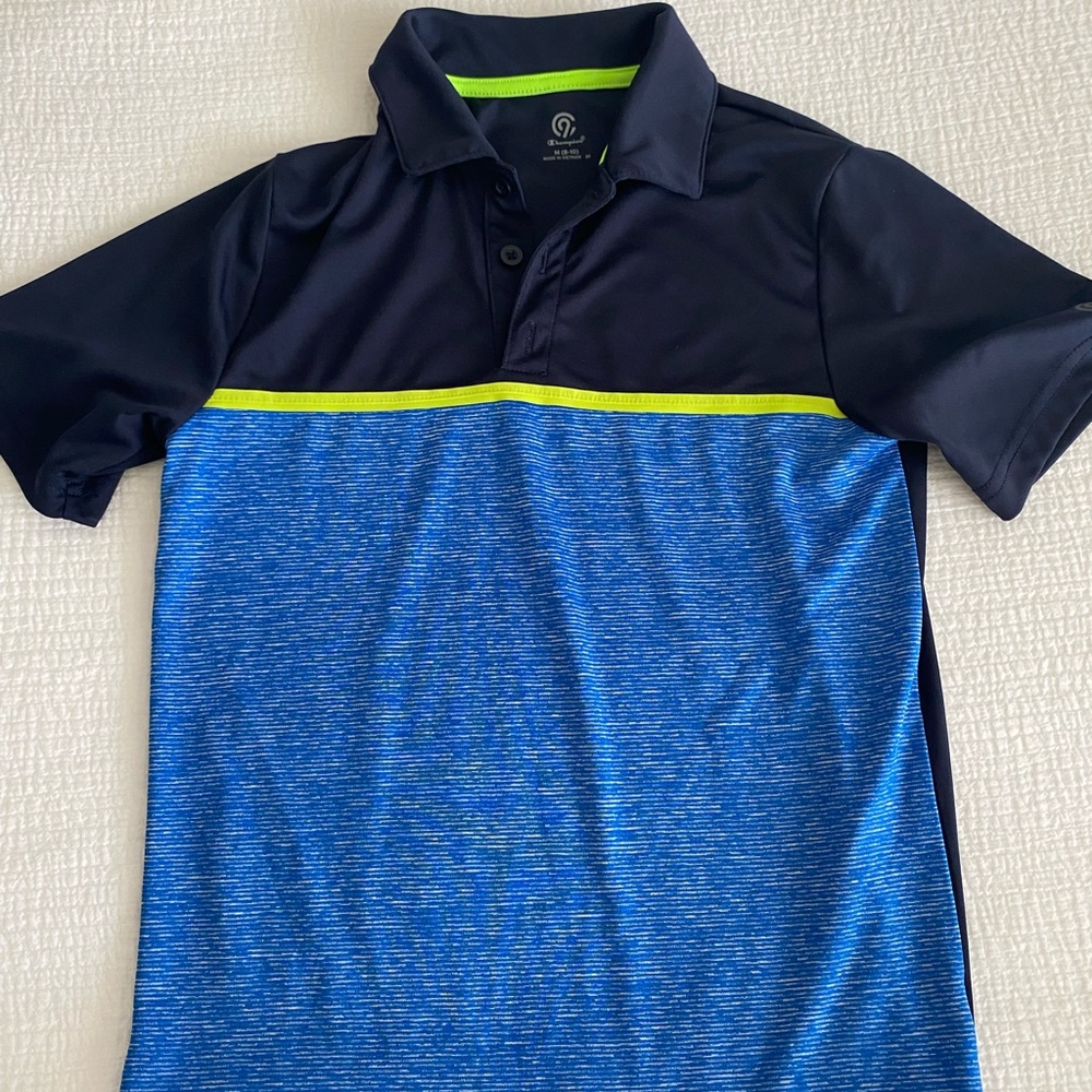 C9 by champion. Boys collard athletic shirt. Size medium 8/10.